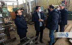 پانار | پارس ساختار | بازدید مجری طرح خطوط فوق توزیع شرکت برق منطقه ای اصفهان از شرکت پارس ساختار