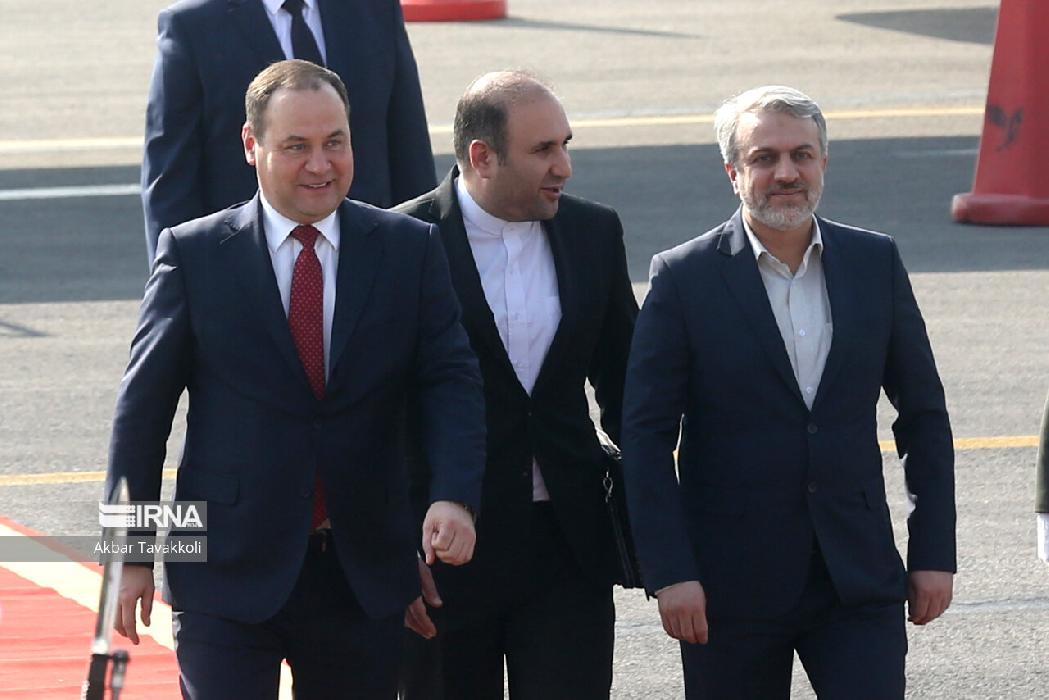 پانار | پارس ساختار | نخست وزیر بلاروس وارد تهران شد