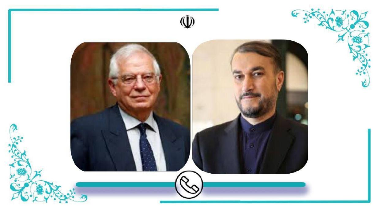 پانار | پارس ساختار | امیرعبداللهیان و بورل گفت وگو کردند/ اعتراض ایران به رفتار نسنجیده پارلمان اروپا