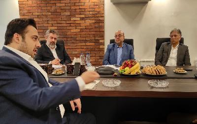 پانار | پارس ساختار | جلسه هیأت مدیره انجمن فولاد آذربایجان با حضور بازرس جدید برگزار شد