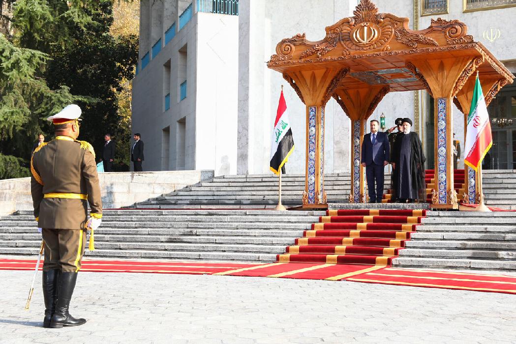 پانار | پارس ساختار | استقبال رسمی آیت‌الله رئیسی از نخست وزیر عراق