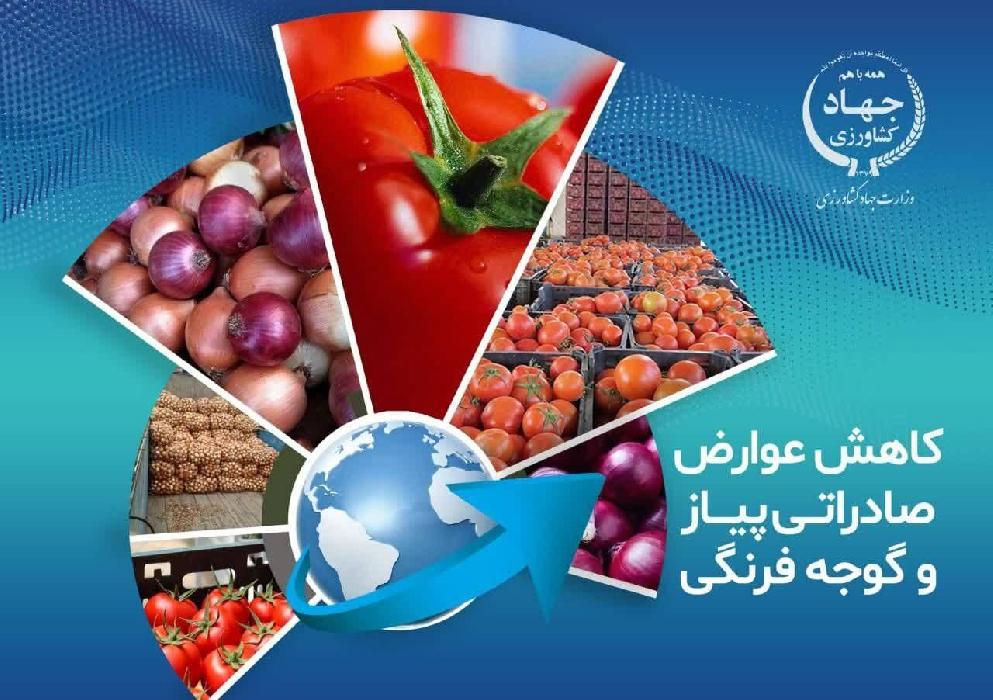 پانار | پارس ساختار | عوارض صادراتی پیاز و گوجه فرنگی کاهش یافت