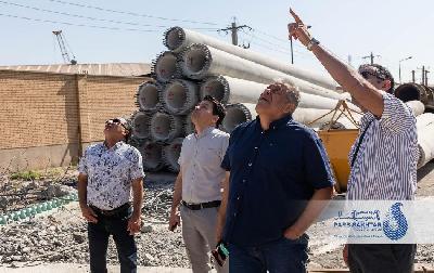 پانار | پارس ساختار | بازدید از برج نمونه و کنترل کالیبراسیون لودسل‌های مورد استفاده در تایپ تست پروژه خط انتقال دو و چهار مداره ۴۰۰/ ۶۳ کیلوولت منتظری- امیرکبیر اصفهان در محوطه آزمایشگاه سازه‌های انتقال نیروی شرکت پارس ساختار