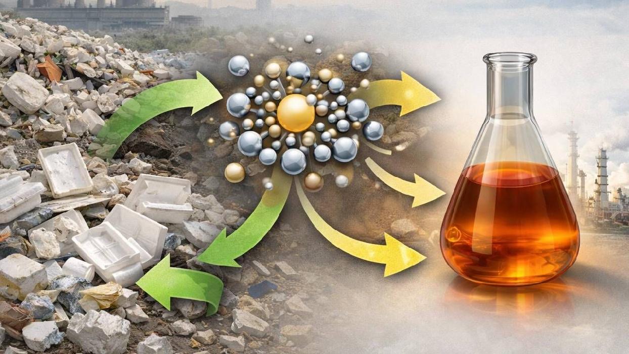 پانار | پارس ساختار | تبدیل زباله‌های پلاستیکی به مواد شیمیایی ارزشمند با کاتالیزورهای تک‌اتمی