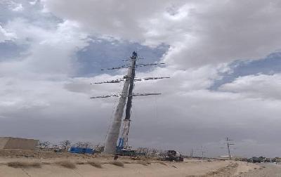 پانار | پارس ساختار | گزارش تصویری از ادامه عمليات احداث پروژه “خط دو و چهار مداره ۴۰۰/۶۳ کیلوولت نیروگاه شهید منتظری به پست امیرکبیر اصفهان 