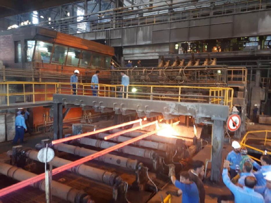 پانار | پارس ساختار | چهار خط تولید گروه صنعتی فولاد ایران وارد مدار شد