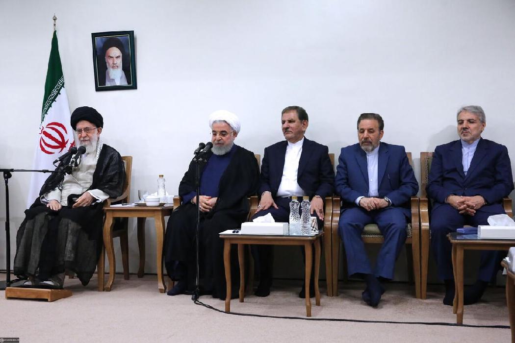 پانار | پارس ساختار | رئیس جمهوری و اعضای هیات دولت با رهبر انقلاب اسلامی دیدار کردند