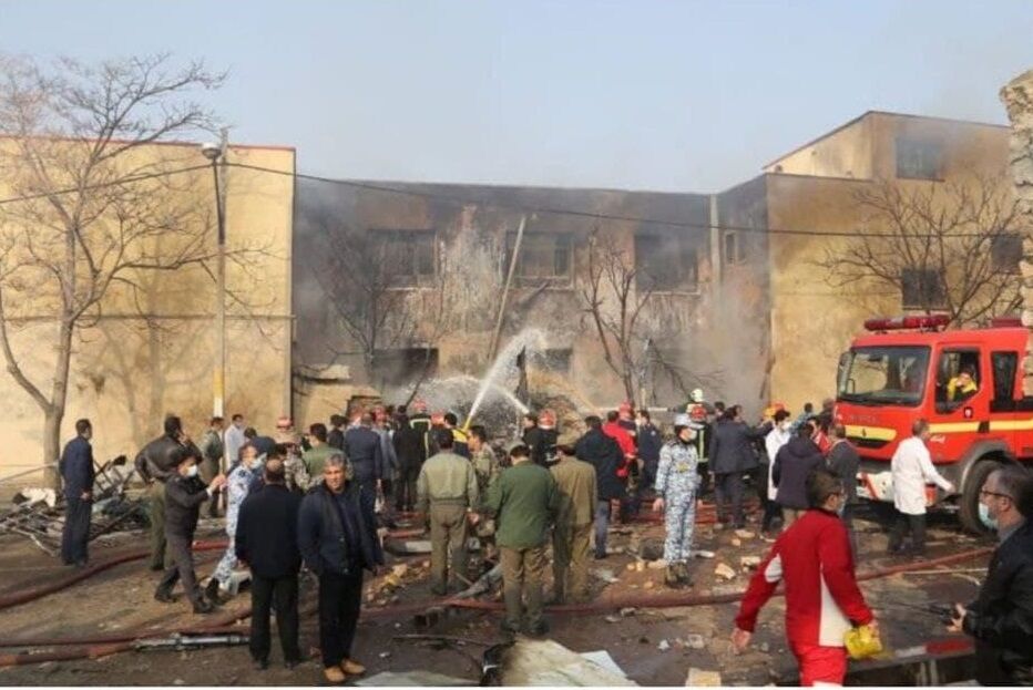 پانار | پارس ساختار | شهادت دو خلبان و فوت یک شهروند تبریزی در حادثه سقوط جنگنده